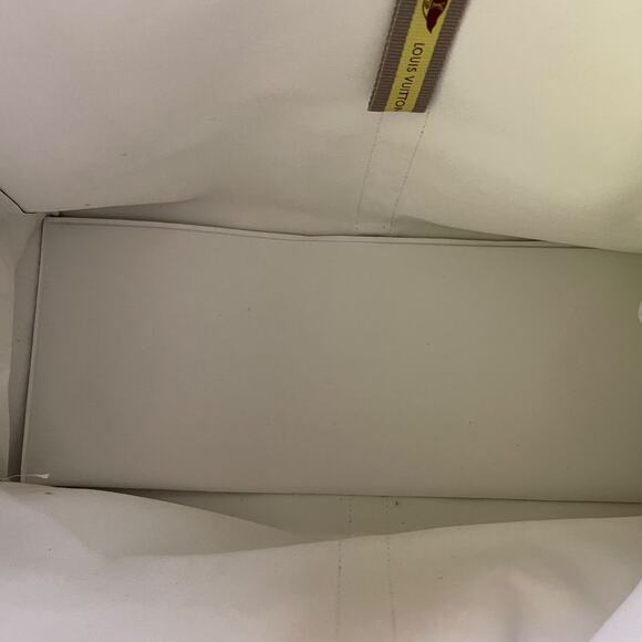 Louis Vuitton 2003 Gray LV Cup Limited Edition Vinyl Shopper Purse - Picture 9 of 11